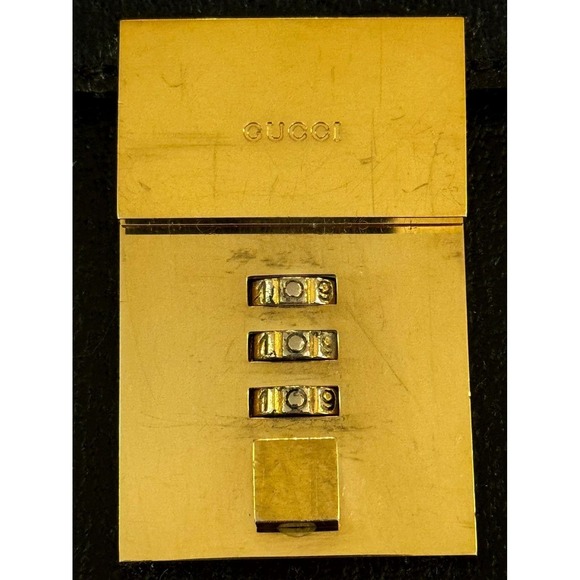 Gucci Calfskin Executive Briefcase – Near Mint Vintage Italian Luxury - Picture 13 of 16